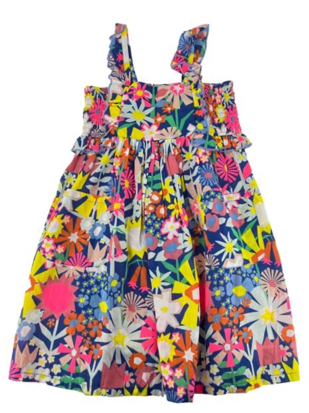 Stella McCartney KIDS floral sundress RUFFLES bright flowers 6